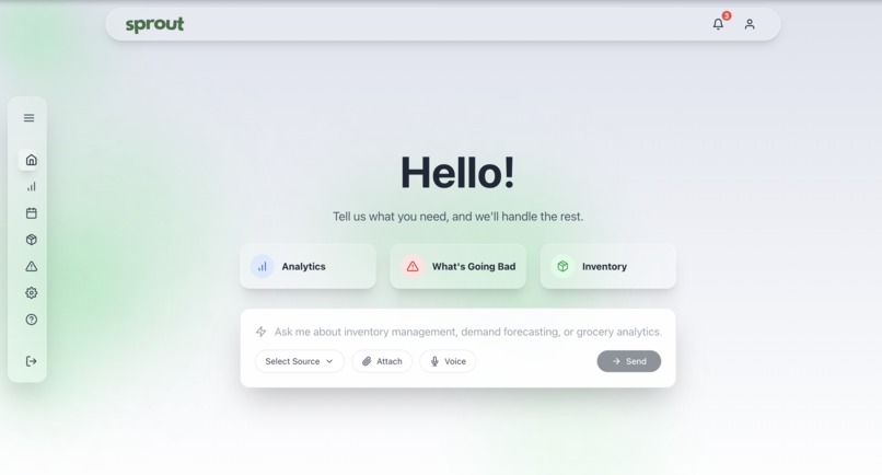 SproutAI – screenshot 1