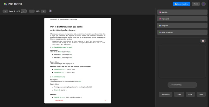 PDFTutor – screenshot 1