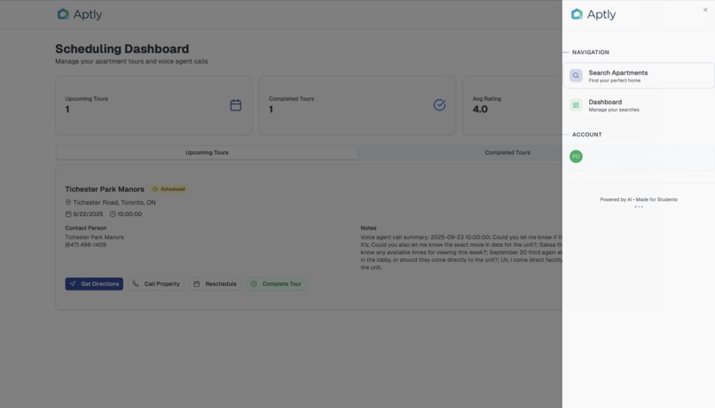Aptly – screenshot 4