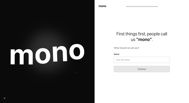 Mono – screenshot 1