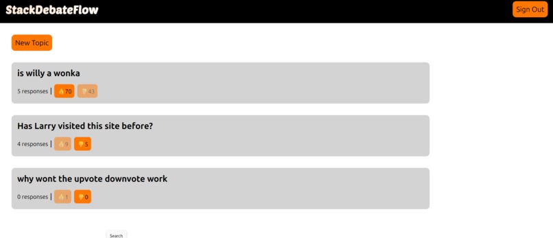 StackDebateFlow – screenshot 3