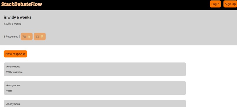 StackDebateFlow – screenshot 5
