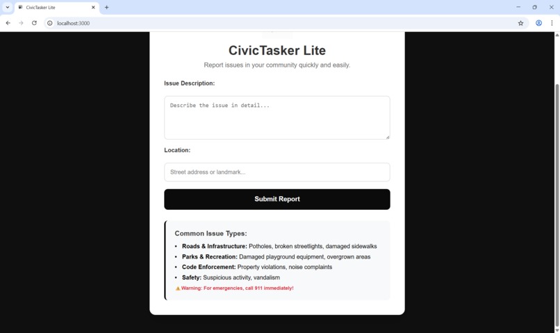 Civic-Tasker Lite – screenshot 2