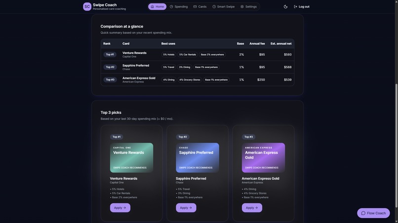 Swipe Coach – screenshot 5