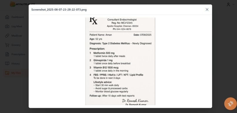 MyNutriMate – screenshot 5