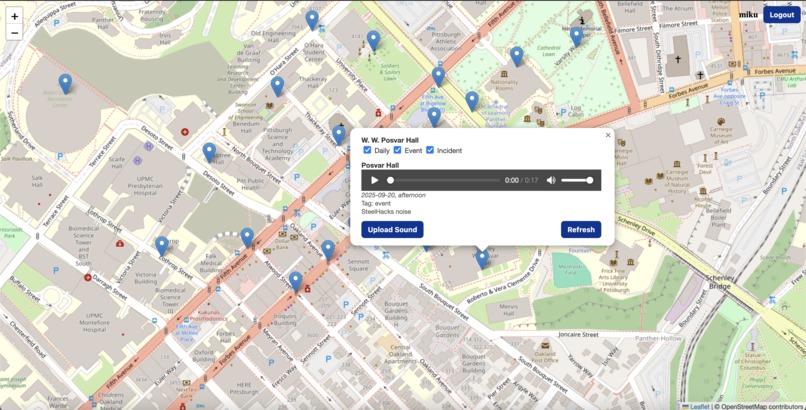  Pitt Map of Sounds – screenshot 1