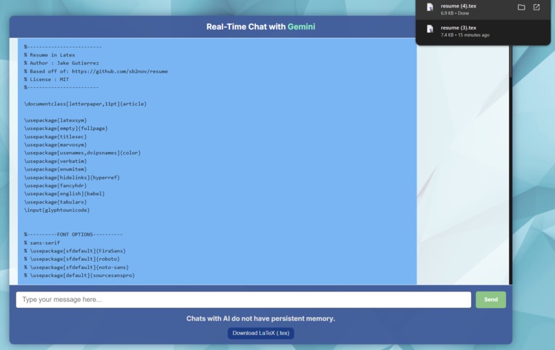 ResumAI – screenshot 4