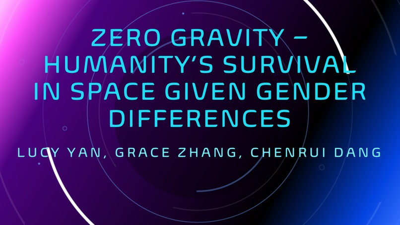 Humanity's Survival in Space Given Gender Differences – screenshot 1