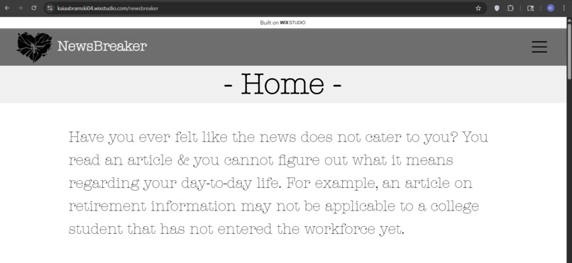 NewsBreaker – screenshot 1