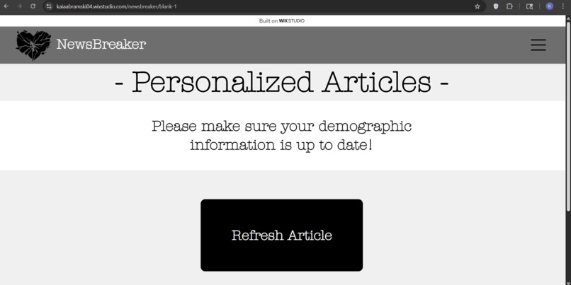 NewsBreaker – screenshot 3