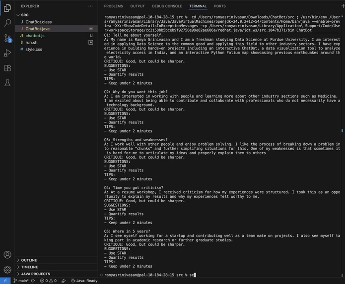 HireMeBot – screenshot 7