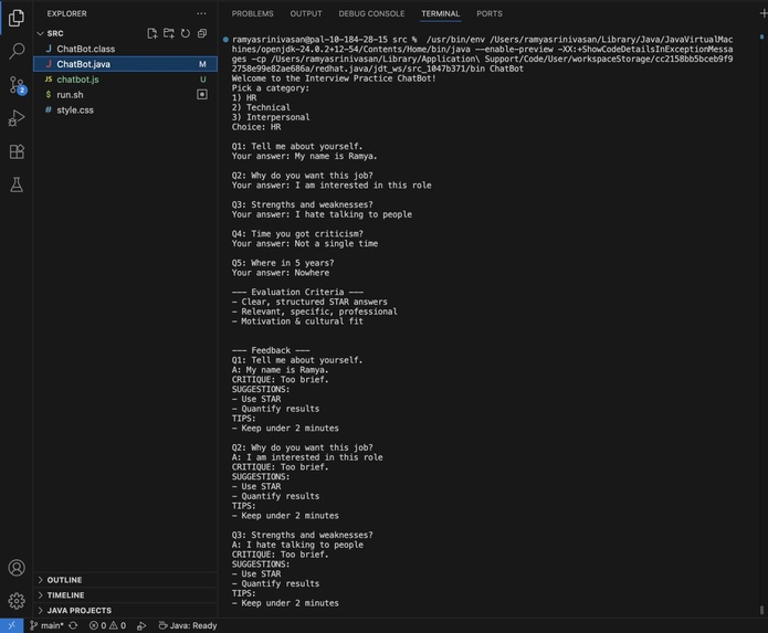 HireMeBot – screenshot 6