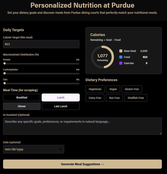 PurFood – screenshot 1