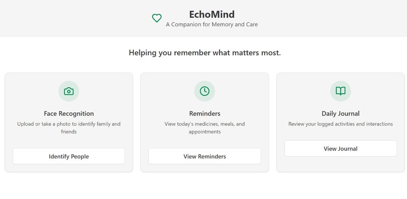 EchoMind – screenshot 1