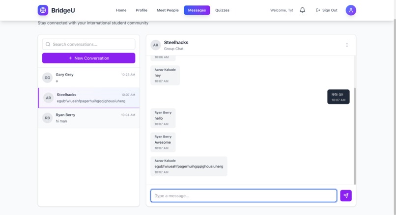 BridgeU – screenshot 3