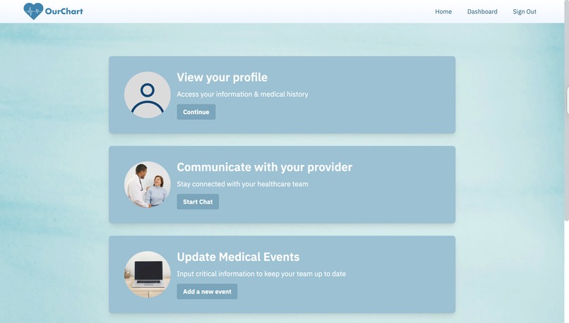 OurChart – screenshot 3