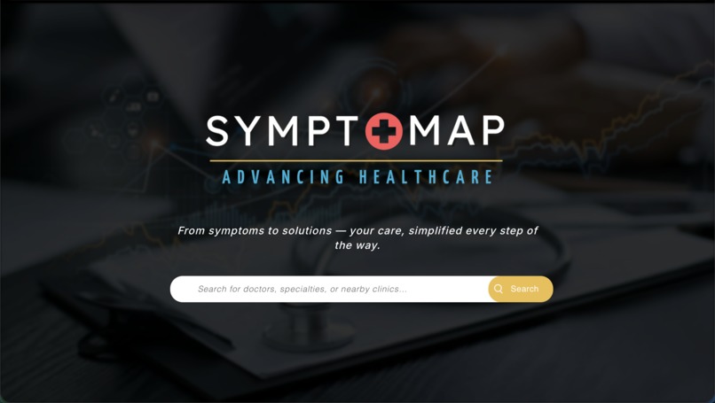 Symptomap – screenshot 1