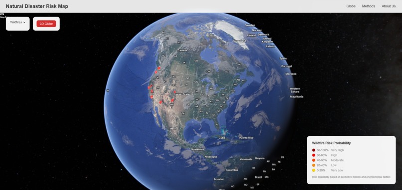 Wildfire/Drought Prediction – screenshot 1