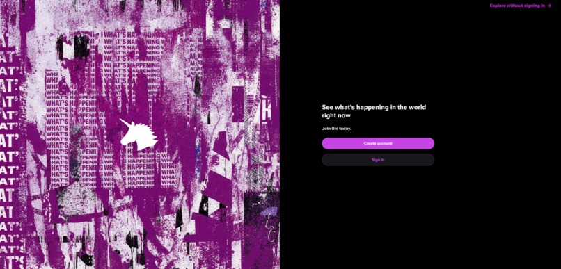 Uni – screenshot 2