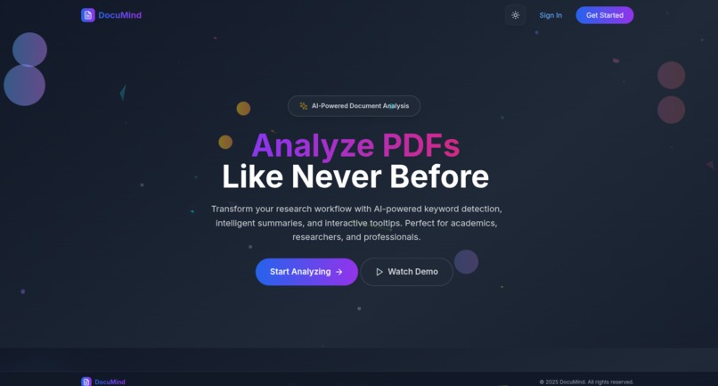 DocuMind – screenshot 2