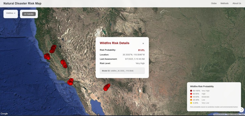 Wildfire/Drought Prediction – screenshot 2
