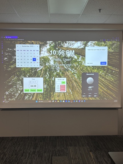 Customizable Browser Home Page – screenshot 1