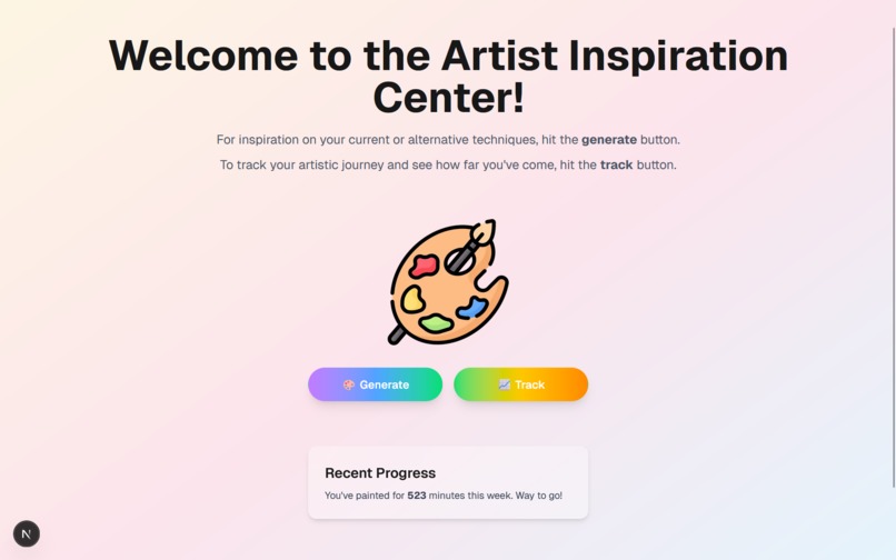 Artistic Inspiration Center – screenshot 1