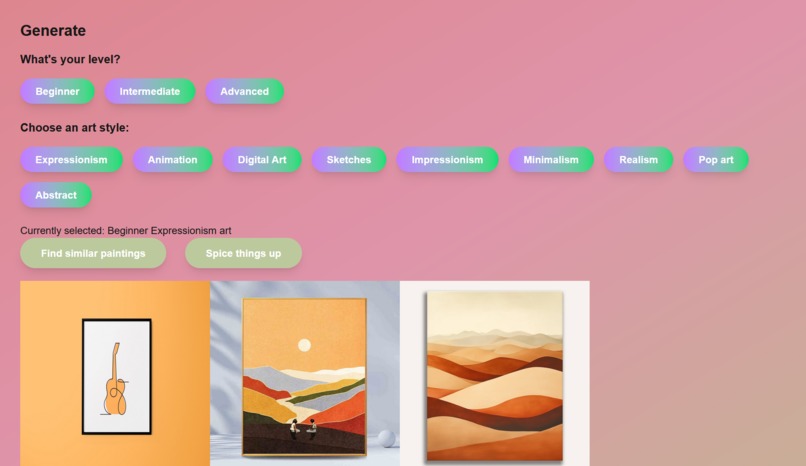 Artistic Inspiration Center – screenshot 3