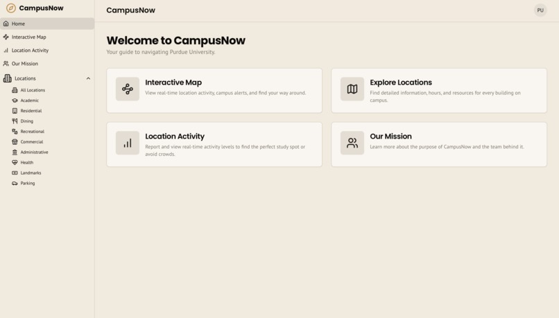 CampusNow – screenshot 1