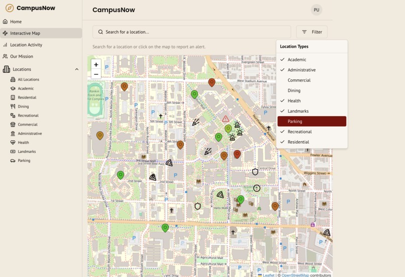CampusNow – screenshot 2
