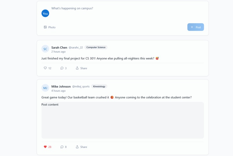 Purdue Social – screenshot 1