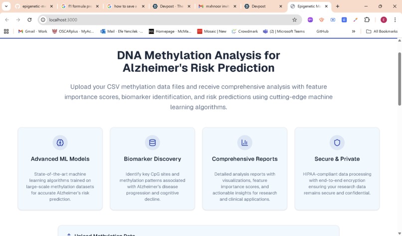 Epigenetic Markers of Memory Loss – screenshot 1