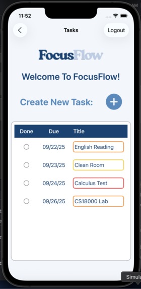 FocusFlow – screenshot 3