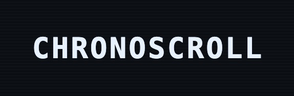 ChronoScroll – screenshot 1