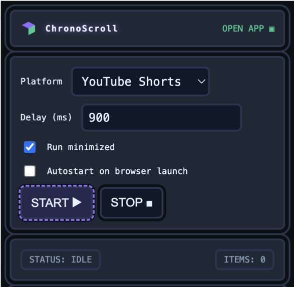 ChronoScroll – screenshot 2