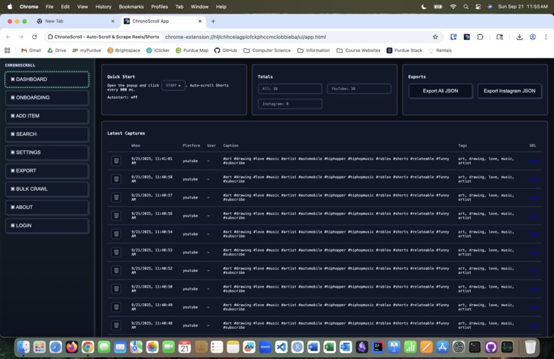 ChronoScroll – screenshot 5