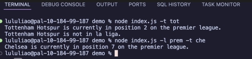 FootballWatcher – screenshot 1