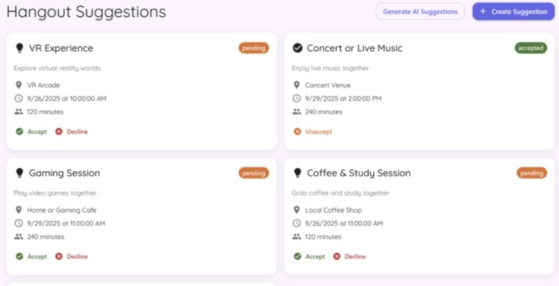 SyncUp – screenshot 1