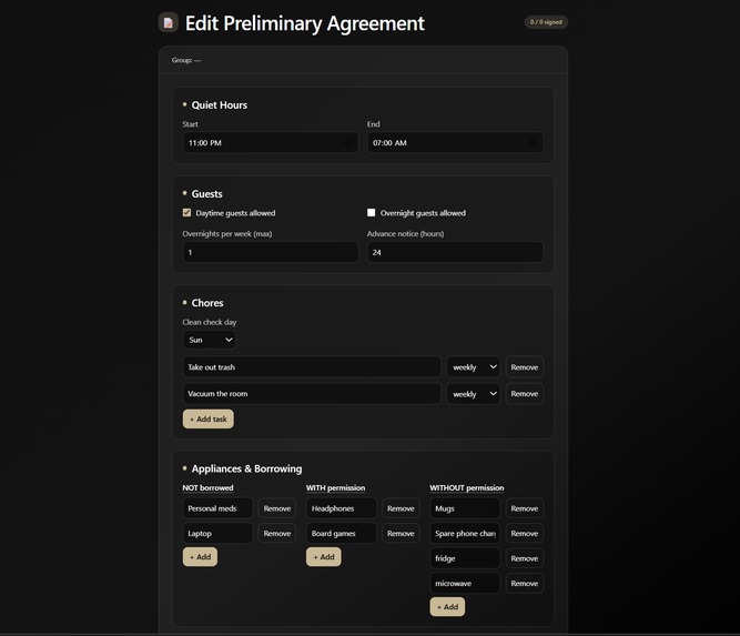 Tindorm – screenshot 4