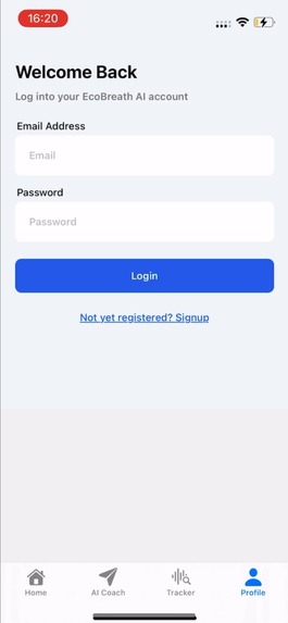 EcoBreath AI – screenshot 1