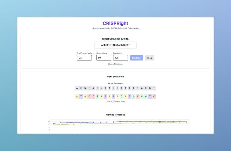 CRISPRight – screenshot 1