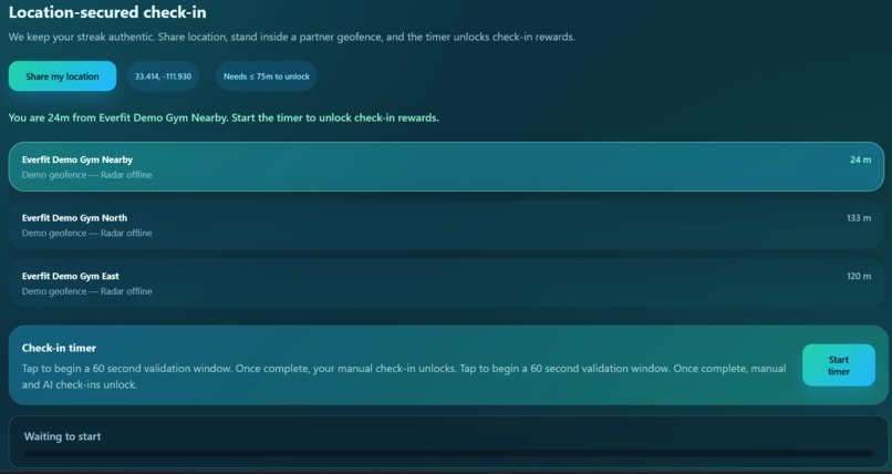 Everfit - Gym Accountability & Streaks – screenshot 2