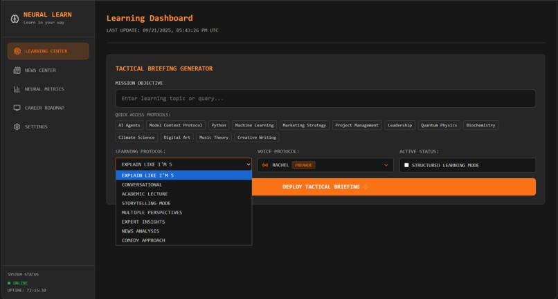 Neural Learn – screenshot 1