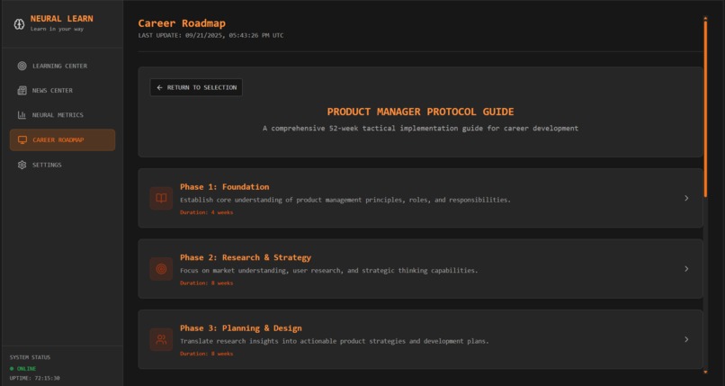 Neural Learn – screenshot 3