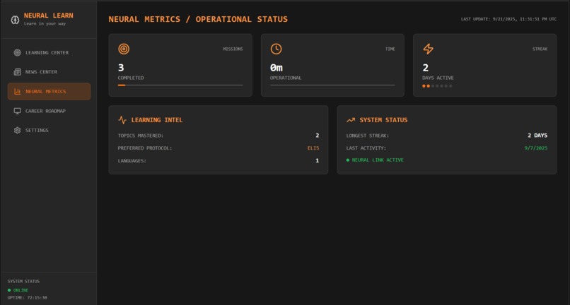 Neural Learn – screenshot 5