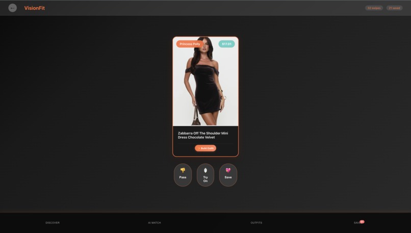 VisionFit – screenshot 1
