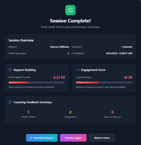 TherapyAI – screenshot 1