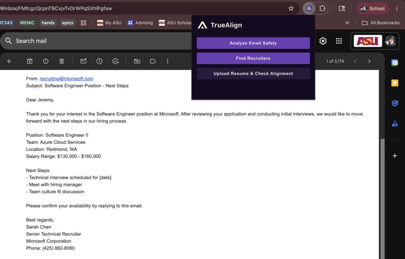 TrueAlign – screenshot 2