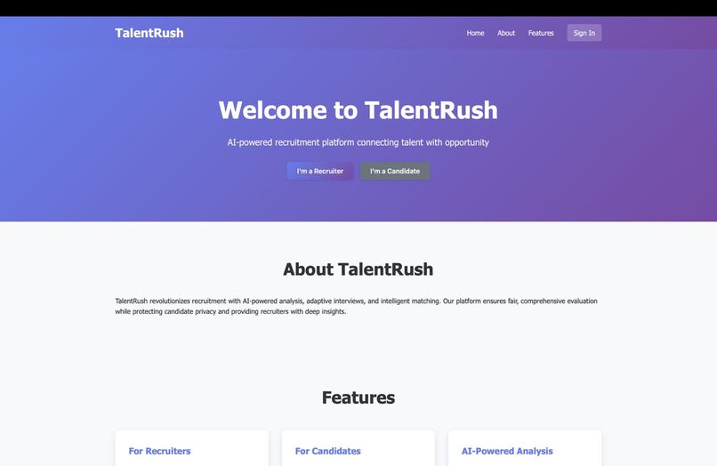 TalentRush – screenshot 1