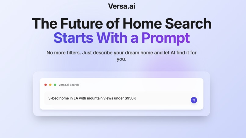 Versa AI – screenshot 1